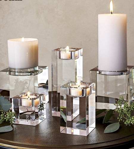 Crystal Religious Decorative Candle Holders-home accent-wanahavit-6CM-wanahavit