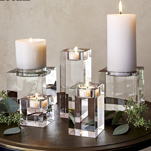 Load image into Gallery viewer, Crystal Religious Decorative Candle Holders-home accent-wanahavit-6CM-wanahavit
