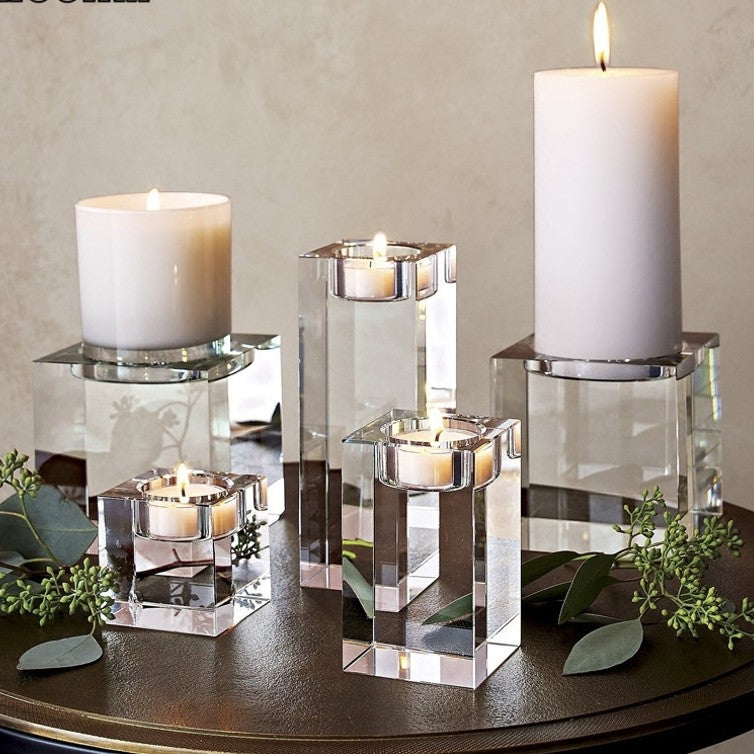 Crystal Religious Decorative Candle Holders-home accent-wanahavit-6CM-wanahavit