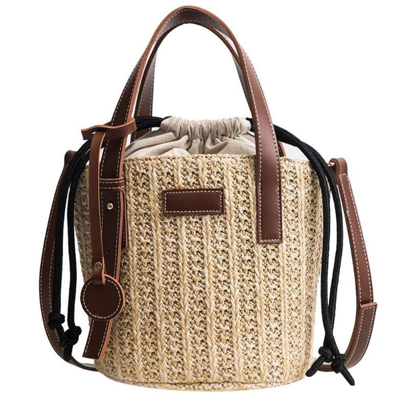 Mini Vintage Woven Straw Handbag-women-wanahavit-wanahavit