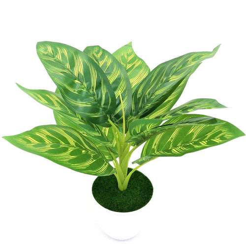 Load image into Gallery viewer, Artificial Green Plants with Vase-home accent-wanahavit-6-wanahavit
