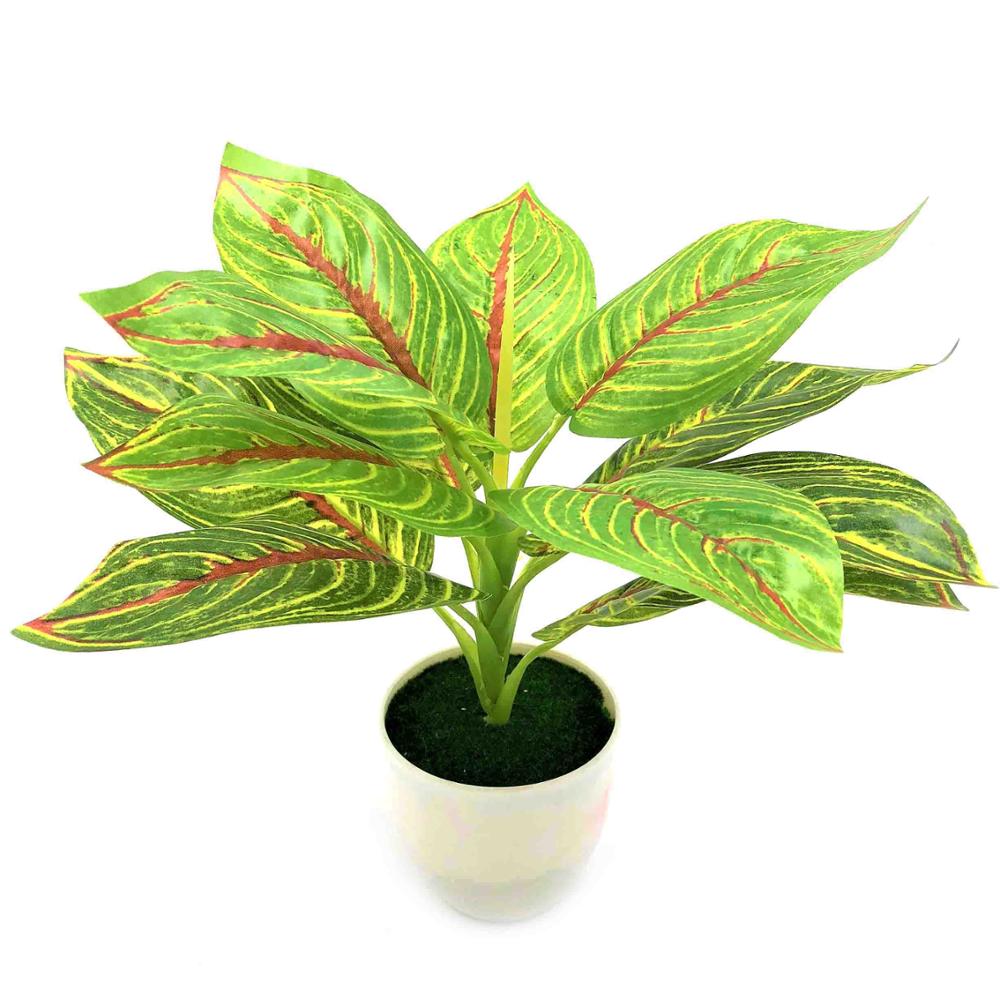 Artificial Green Plants with Vase-home accent-wanahavit-8-wanahavit