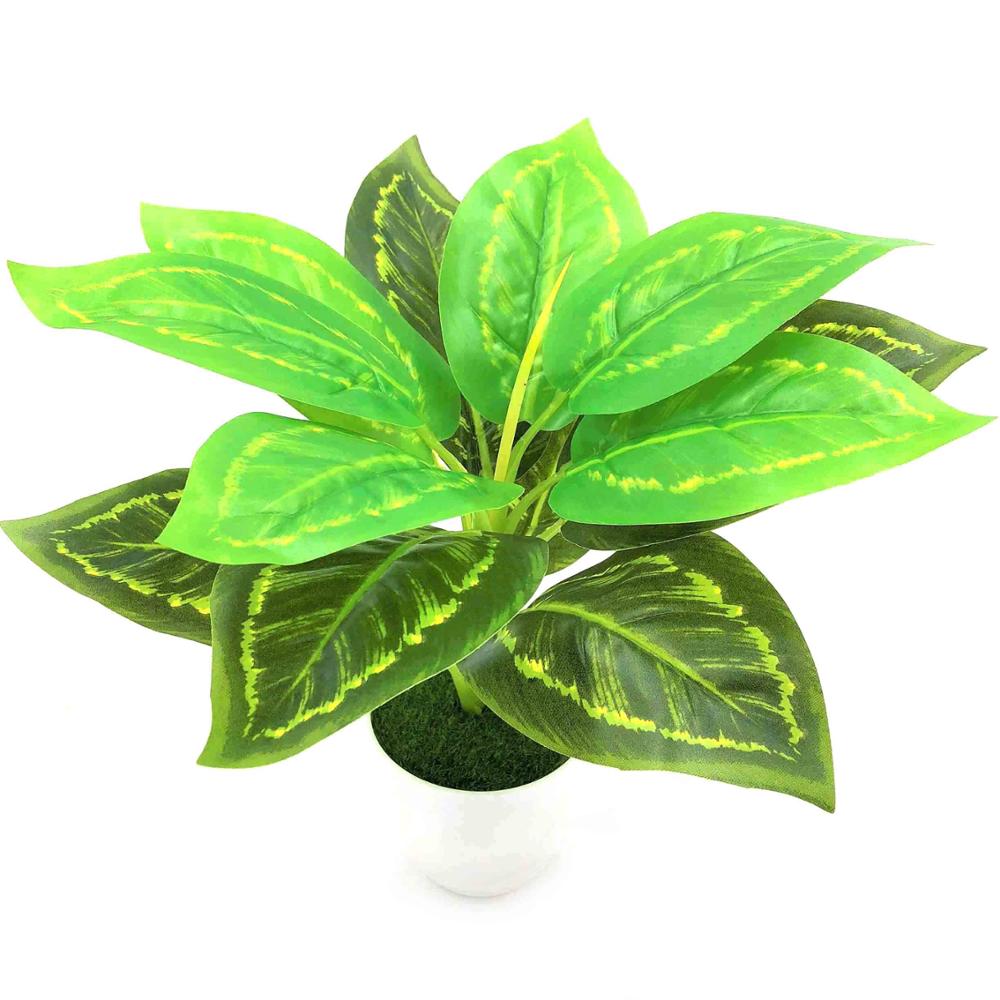 Artificial Green Plants with Vase-home accent-wanahavit-7-wanahavit