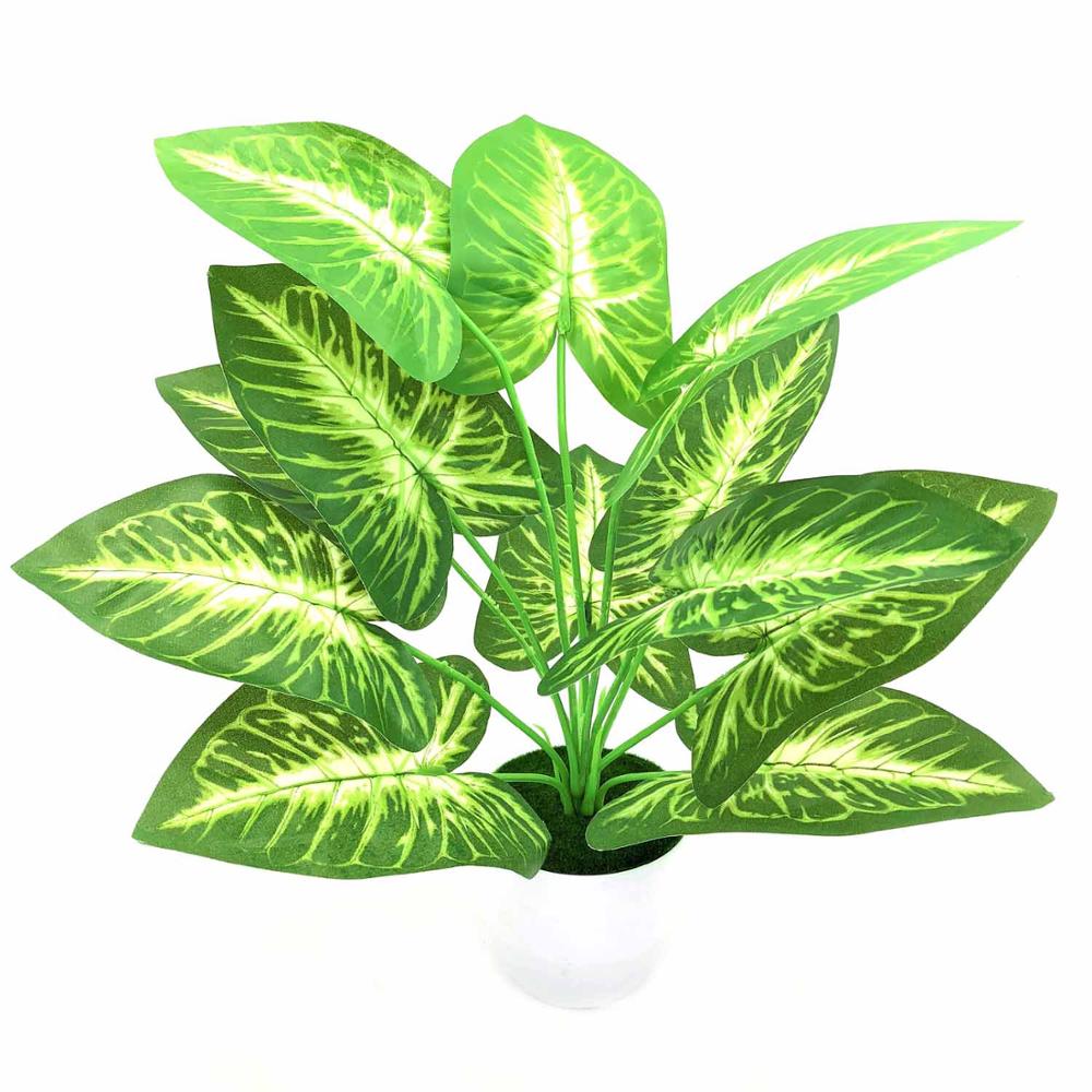 Artificial Green Plants with Vase-home accent-wanahavit-2-wanahavit