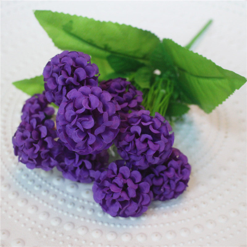 9 Heads Artificial Romantic Lavender Bouquet-home accent-wanahavit-Purple-wanahavit