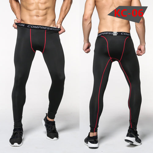 Load image into Gallery viewer, Bodybuilder Patterned Tight Compression Pants-men-wanahavit-A2-M-wanahavit
