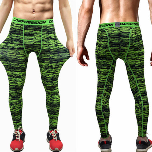 Load image into Gallery viewer, Bodybuilder Patterned Tight Compression Pants-men-wanahavit-A8-M-wanahavit
