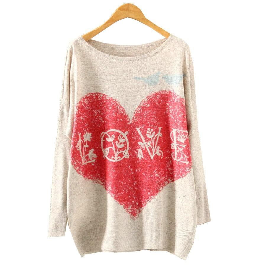 Printed Knitted Winter Long Sleeve Series 2-women-wanahavit-Love Heart-One Size-wanahavit