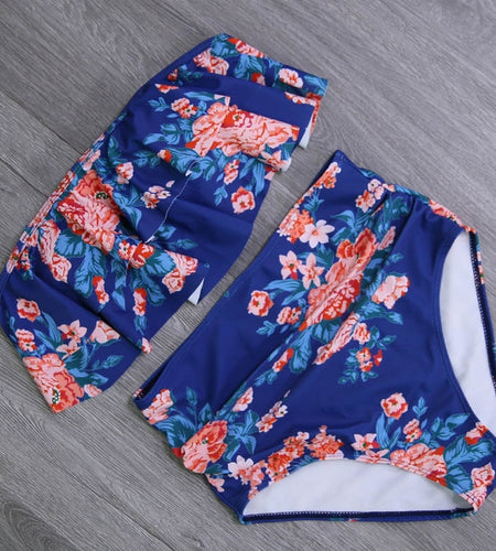 Sexy Vintage High Waist Push Up Bikini-women fitness-wanahavit-01-L-wanahavit