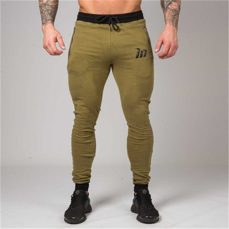 Casual Slim Fit Jogger Pants-men fashion & fitness-wanahavit-Army Green-M-wanahavit