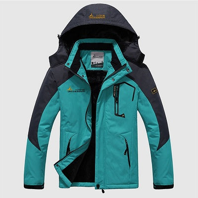 Load image into Gallery viewer, Winter Inner Fleece Waterproof Outdoor Jacket-men fashion &amp; fitness-wanahavit-Moon Blue-L-wanahavit
