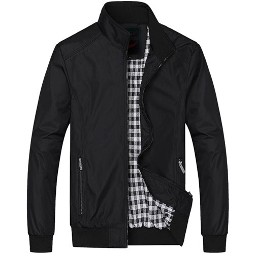 Plus Size Casual Solid Soft Jacket-unisex-wanahavit-Black-L-wanahavit