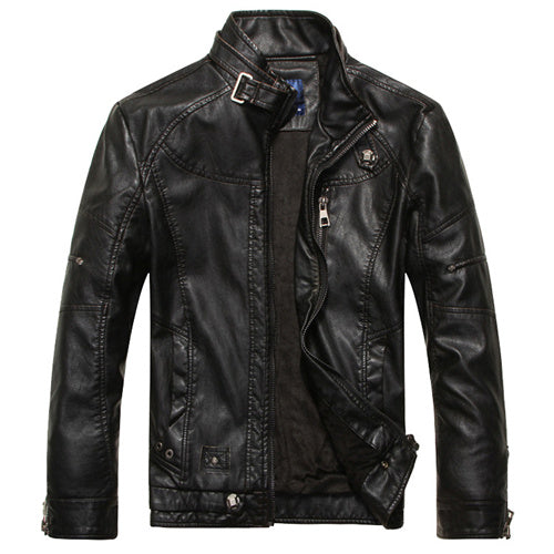 Load image into Gallery viewer, Elegant Biker Hip Hop Cool Leather Jacket-unisex-wanahavit-Black-M-wanahavit
