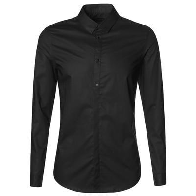 Load image into Gallery viewer, Spring Casual Cotton Long Sleeve Shirt #S2143-men-wanahavit-Black-L-wanahavit
