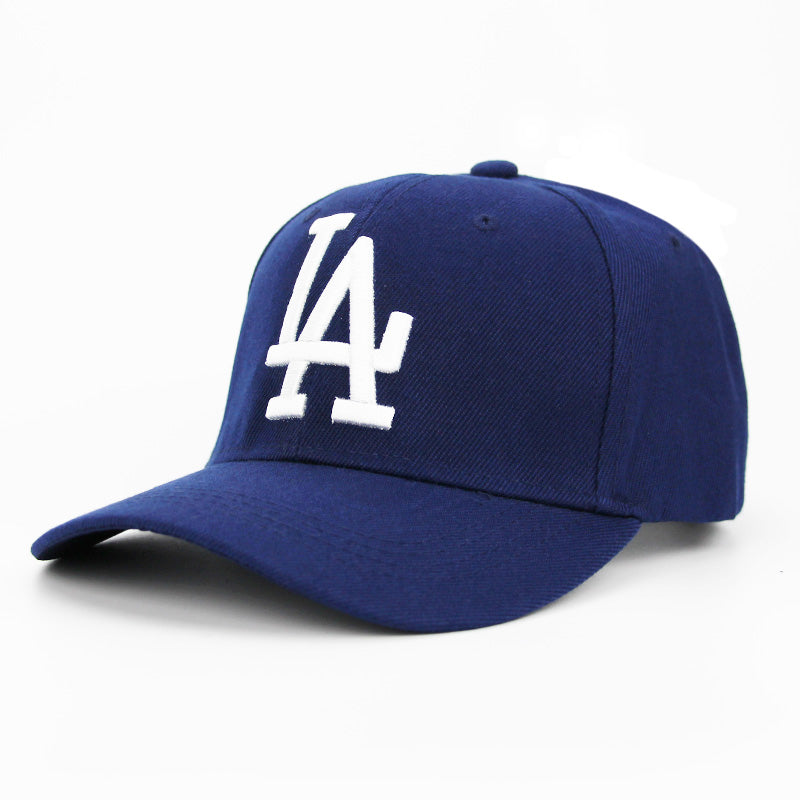 LA Dodgers Embroid Baseball Cap-unisex-wanahavit-Navy-wanahavit