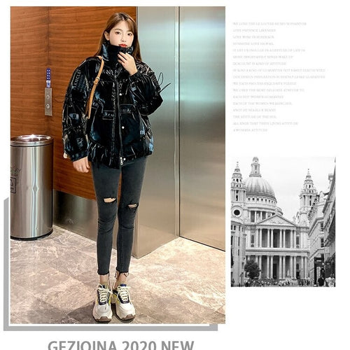 Load image into Gallery viewer, Winter Plus Size Outwear Cotton Padded Casual Oversize Coat
