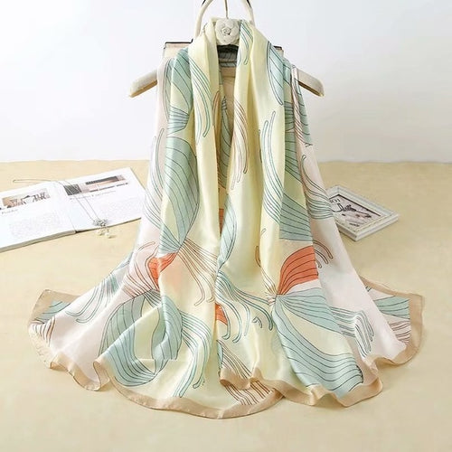 Load image into Gallery viewer, Fashion Silk Scarf Printed Bandana Shawl #LZ024
