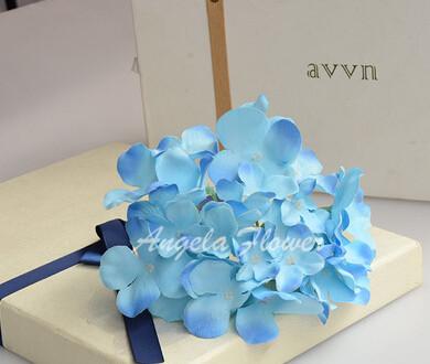 Load image into Gallery viewer, 25pcs Hydrangea Silk Flower-home accent-wanahavit-blue-wanahavit

