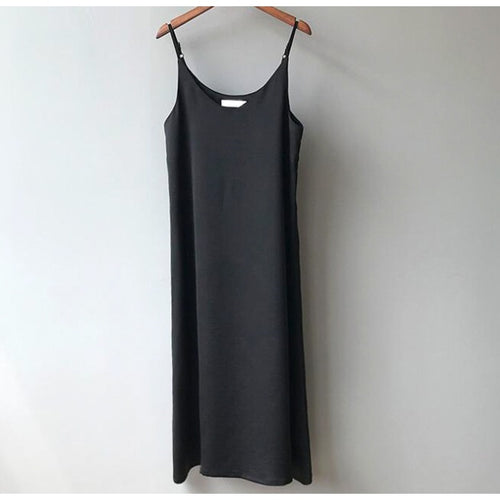 Load image into Gallery viewer, Sexy V-neck Spaghetti Strap Elegant Solid Long Summer Holiday Style Dress
