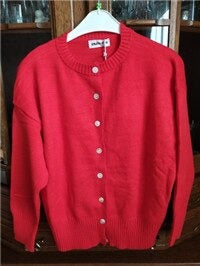 6 color Oversize Vintage Winter Knitted Christmas Cardigan