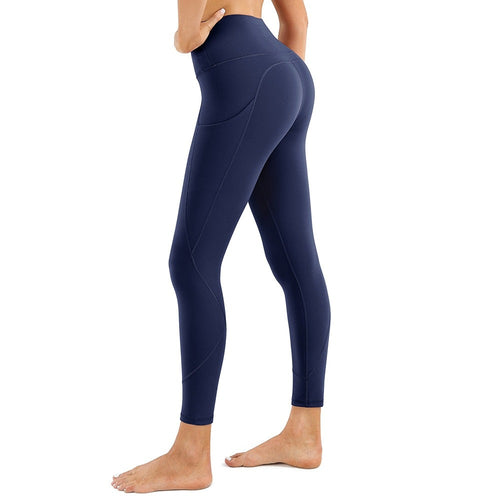 Load image into Gallery viewer, High Waist Push Up Women Leggings Sport Running Gym Seamless Female Tights Capri Yoga Pants Ladies Fitness Outfit
