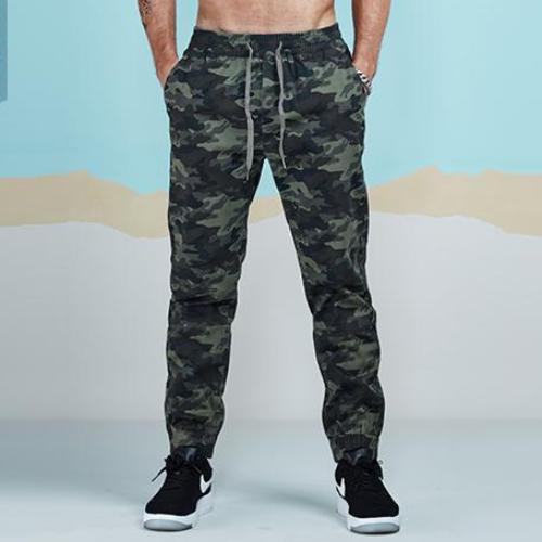 Light Color Camouflage Jogger Pants for men fashion & fitness - wanahavit