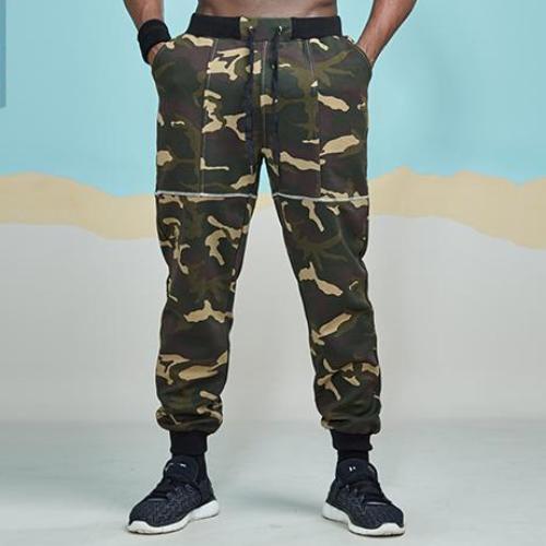 Light Color Camouflage Jogger Pants-men fashion & fitness-wanahavit-Camouflage-S-wanahavit