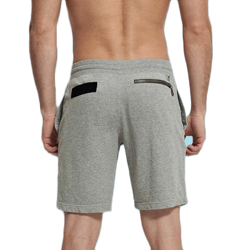Load image into Gallery viewer, Casual Jogger Cotton Shorts with Zippered Pockets-men fashion &amp; fitness-wanahavit-DarkBlue-S-wanahavit
