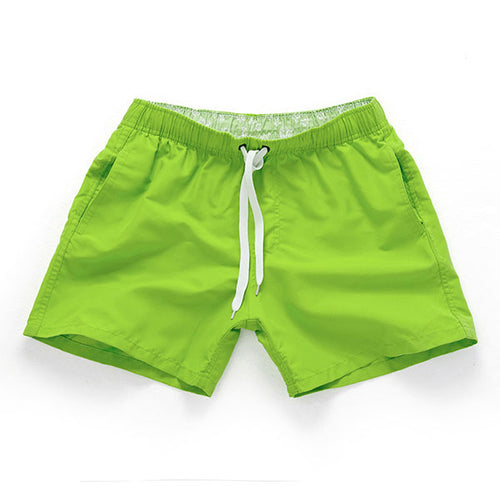 Load image into Gallery viewer, Solid Color Quick Dry Board Shorts-men fitness-wanahavit-Emerald Green-S-wanahavit
