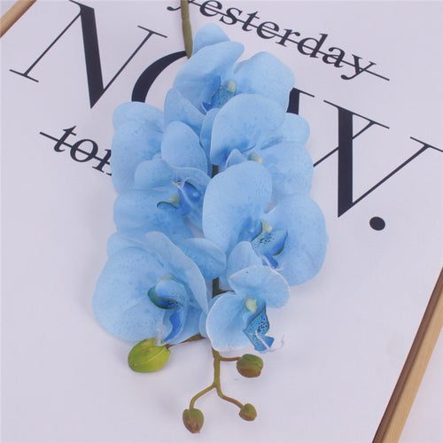 Load image into Gallery viewer, Realistic Orchid Butterfly-home accent-wanahavit-Blue-wanahavit
