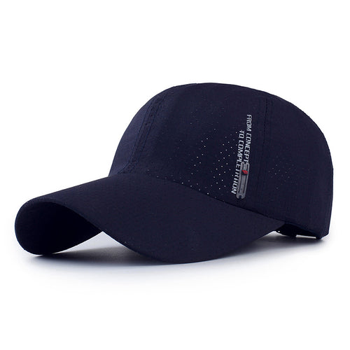 Load image into Gallery viewer, From Concept to Completion Baseball Cap-unisex-wanahavit-DARK BLUE-wanahavit
