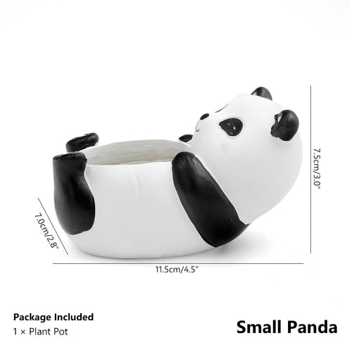 Load image into Gallery viewer, Lovely Resin Flower Vase-home accent-wanahavit-Small Panda-wanahavit
