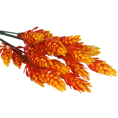 Load image into Gallery viewer, Artificial Decorative Bromegrass Plant-home accent-wanahavit-Orange-wanahavit
