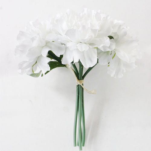 Load image into Gallery viewer, One Bouquet Rafi Silk Peony-home accent-wanahavit-White-wanahavit
