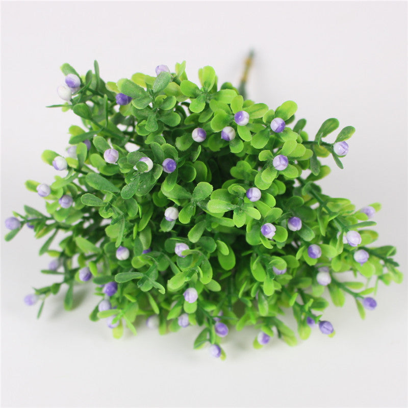 Artificial Aglaia Plant Decoration-home accent-wanahavit-Purple-wanahavit