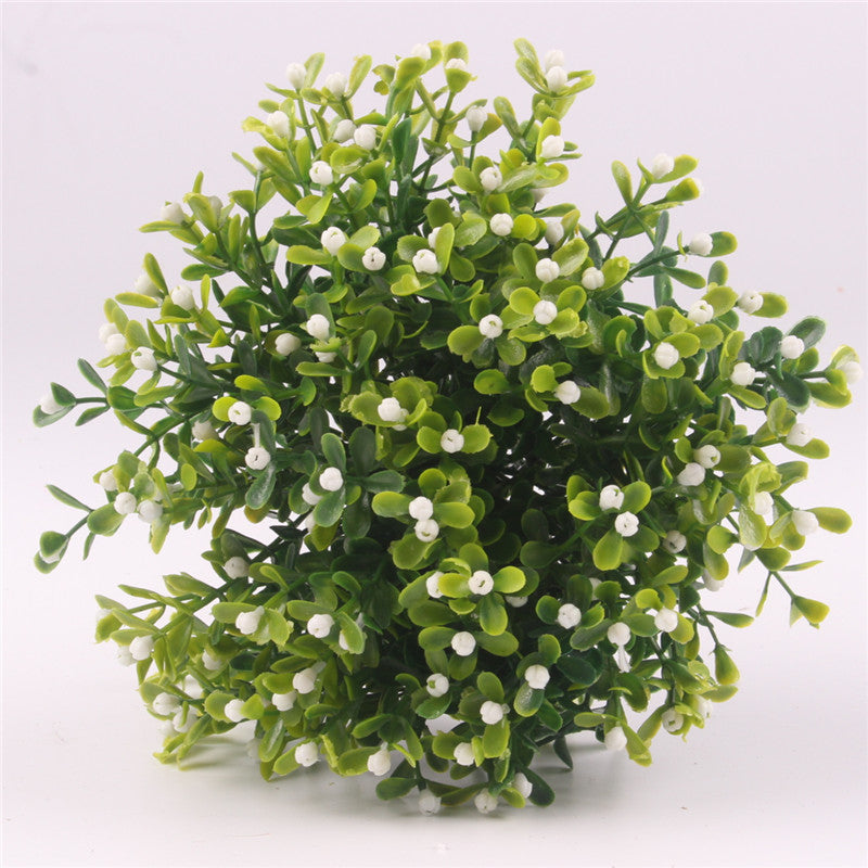 Artificial Aglaia Plant Decoration-home accent-wanahavit-White-wanahavit