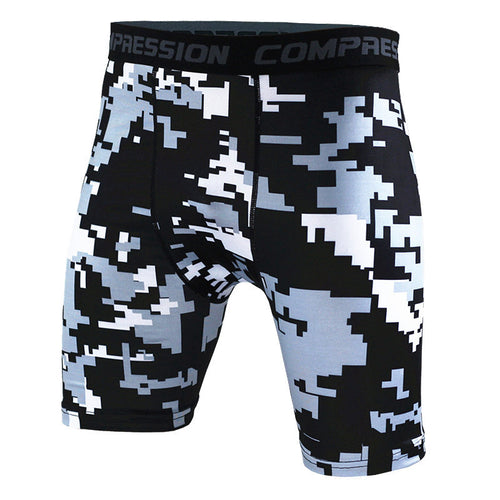 Load image into Gallery viewer, Camouflage Compression Tight Shorts-men fitness-wanahavit-A18-M-wanahavit
