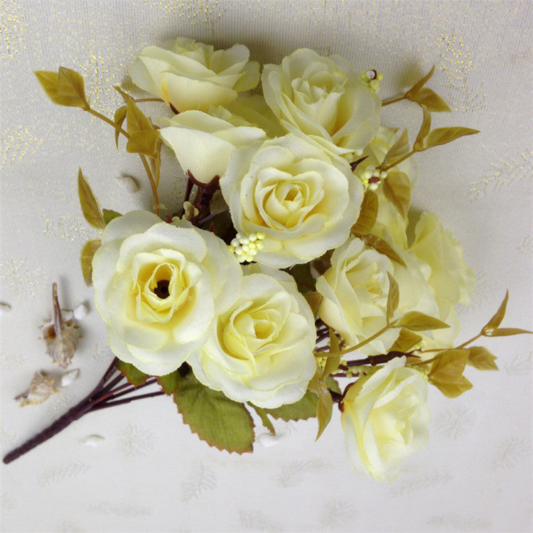 Renaissance Ceramic Flower Vase-home accent-wanahavit-White Rose-wanahavit