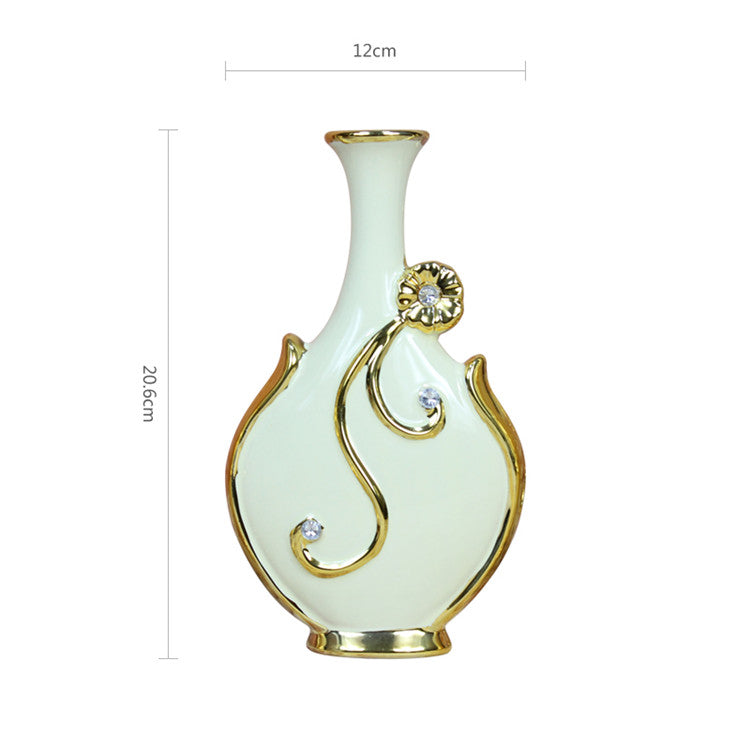 Renaissance Ceramic Flower Vase-home accent-wanahavit-Style C-wanahavit