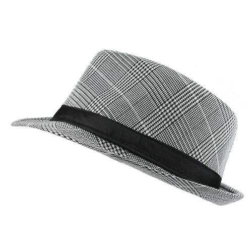 Load image into Gallery viewer, Plaid Straw Sun Hat-unisex-wanahavit-F302 Light gray-wanahavit

