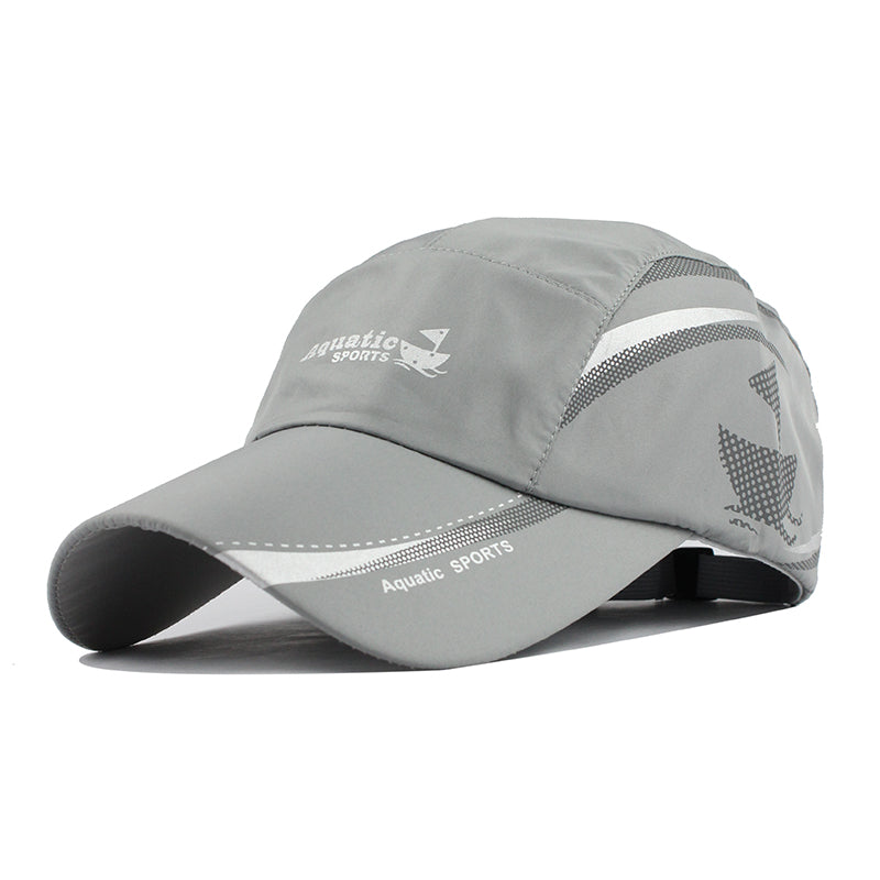 Aquatic Sports Print Baseball Cap-unisex-wanahavit-Gray-Adjustable-wanahavit