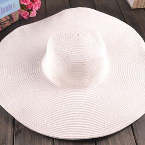 Large Beach Sun Visor Hat-women-wanahavit-White-wanahavit