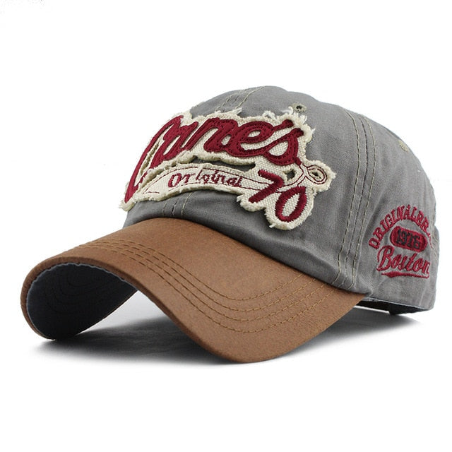 Canes Original Patched Baseball Cap-unisex-wanahavit-70 Gray-Adjustable-wanahavit