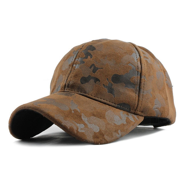 Camouflage Army Military Snapback Baseball Cap-unisex-wanahavit-F224Camouflage Brown-Adjustable-wanahavit
