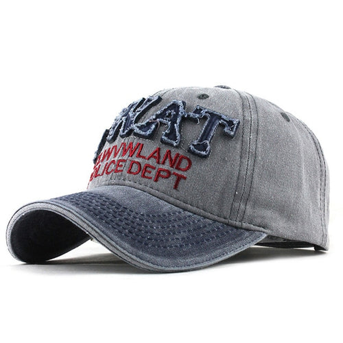 Load image into Gallery viewer, SWAT Department Patched Embroidered Snapback Baseball Cap-unisex-wanahavit-F322 Navy Gray-wanahavit
