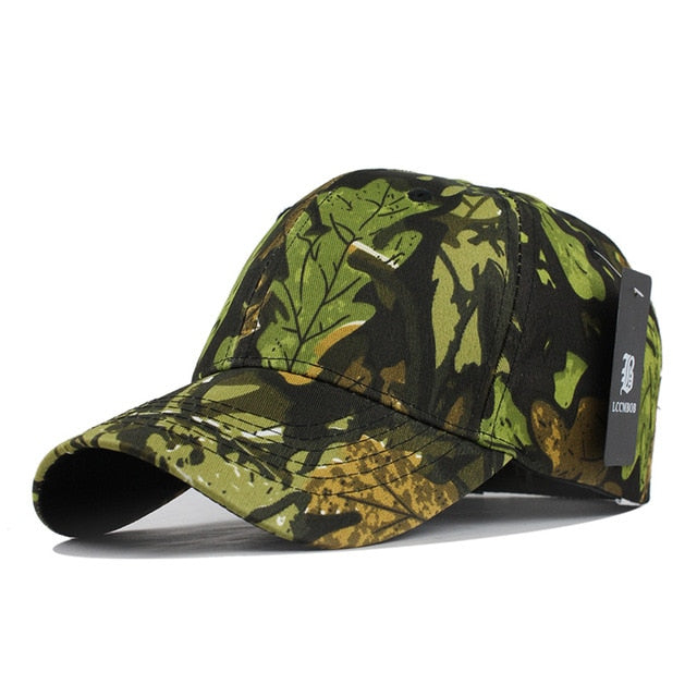 Army Camouflage Baseball Cap-unisex-wanahavit-F236 Light Green-Nylon Fastener Tape-wanahavit