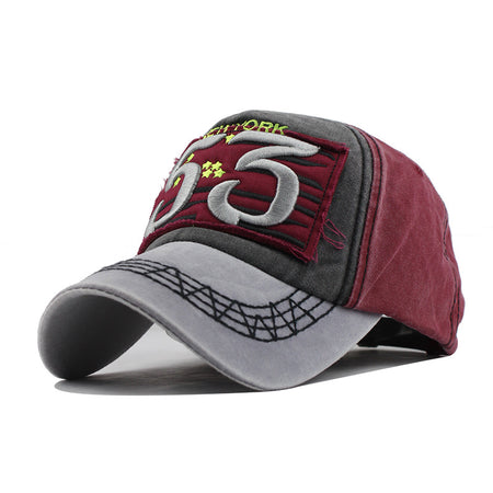 Cotton Baseball Cap 1953 Embroid-unisex-wanahavit-Gray-Adjustable-wanahavit