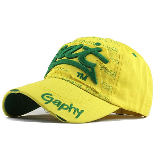 Load image into Gallery viewer, Bat Gaphy Embroidered Snapback Baseball Cap-unisex-wanahavit-F248 Yellow Green-wanahavit
