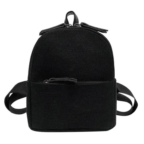 Load image into Gallery viewer, Fashion Mini Retro Straw Backpack-women-wanahavit-Black-wanahavit
