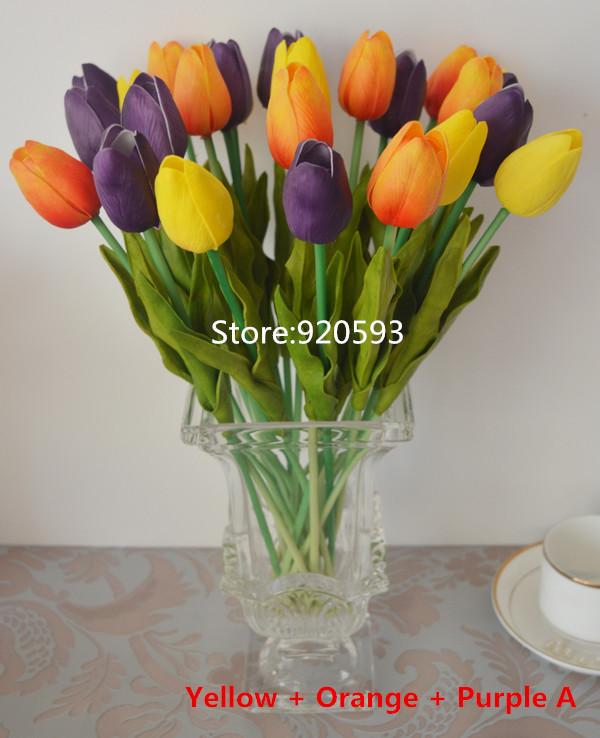 31pcs Mini Tulip Flower-home accent-wanahavit-mix colors 4-wanahavit